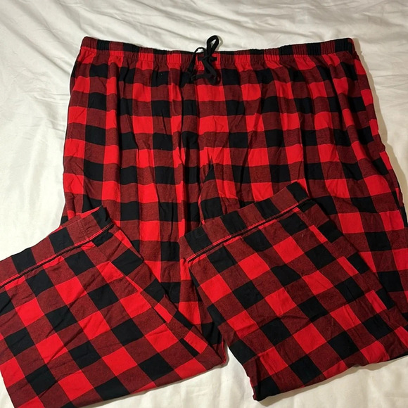 Wondershop -Womens Holiday Buffalo Check
Plaid Flannel Pajama Set 3X - Picture 9 of 12